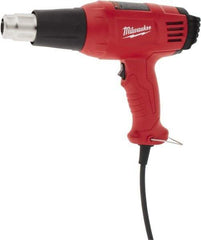 Milwaukee Tool - 140 to 1,040°F Heat Setting, 14.8 CFM Air Flow, Heat Gun - 120 Volts, 11.6 Amps, 1,400 Watts, 10.13' Cord Length - Industrial Tool & Supply