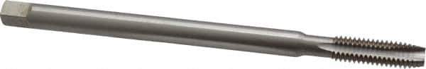 Interstate - 3/8-16 UNC 3 Flute H3 High Speed Steel Spiral Point Extension Tap - Plug Chamfer, 6" OAL, 3B Class of Fit - Exact Industrial Supply
