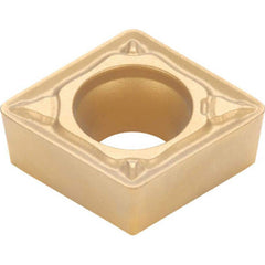 Turning Insert:  CCMT21.51SW NS9530,  Cermet Uncoated Finish,  Neutral,  0.2560″ Long,  1/4″ Inscribed Circle,  0.0160″ Corner Radius,  N/A Diamond,  Series  CCMT
