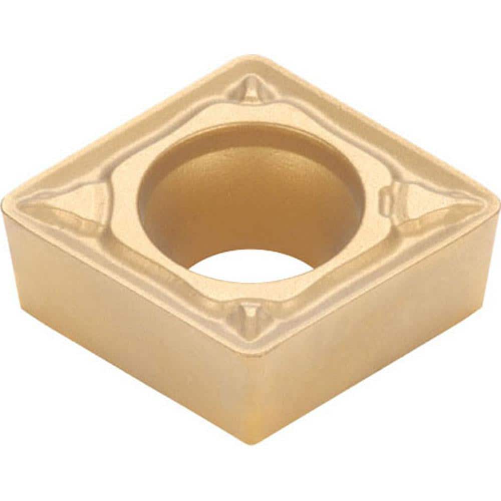 Turning Insert:  CCMT21.52SW NS9530,  Cermet Uncoated Finish,  Neutral,  0.2560″ Long,  1/4″ Inscribed Circle,  0.0310″ Corner Radius,  N/A Diamond,  Series  CCMT