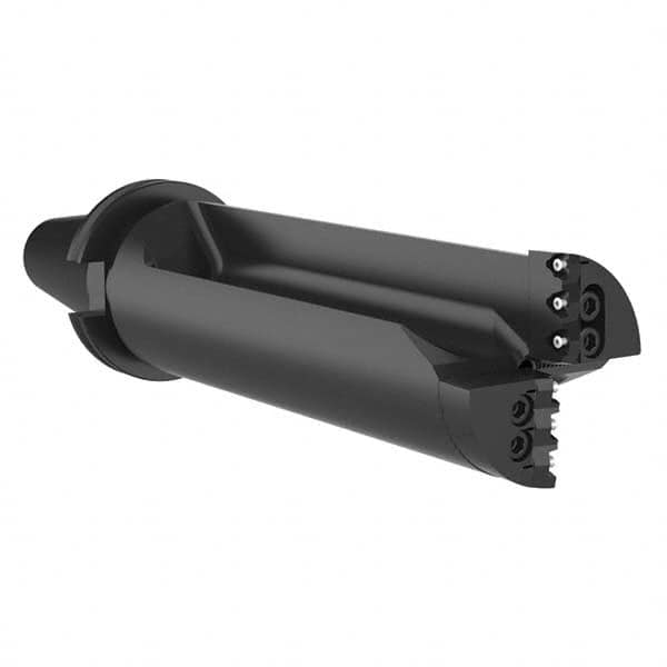 Allied Machine and Engineering - 8-31/32" Max Drill Depth, 2.5xD, 86.4mm Diam, Indexable Insert Drill - Industrial Tool & Supply