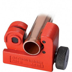 Rothenberger - 1/4" to 7/8" Pipe Capacity, Tube Cutter - Cuts Copper, 2-1/4" OAL - Industrial Tool & Supply