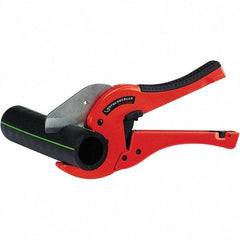 Rothenberger - 2" Pipe Capacity, Tube & Pipe Cutter - Cuts Plastic, PVC, CPVC, 10-1/4" OAL - Industrial Tool & Supply