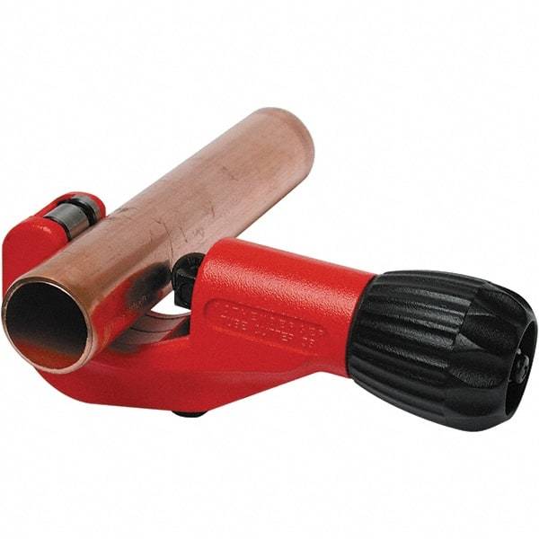 Rothenberger - 1/4" to 1-3/8" Pipe Capacity, Tube Cutter - Cuts Aluminum, Copper, 6" OAL - Industrial Tool & Supply