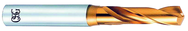 U x 3-5/8 OAL HSS-Co Drill - TiN - Industrial Tool & Supply