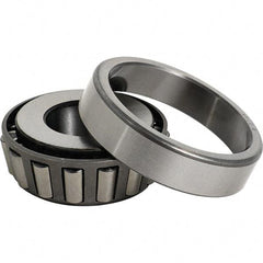 Tritan - 1" Bore Diam, 2-1/4" OD, 19.4mm Wide, Tapered Roller Bearing Set - 12,820 N Dynamic Load Capacity, 58,227 N Static Load Capacity - Industrial Tool & Supply