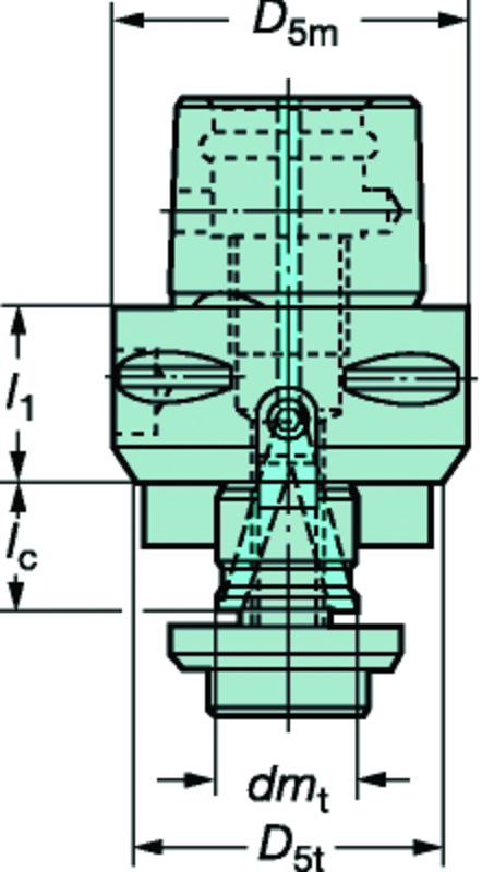 C539105C32040 Capto® Adapter - Industrial Tool & Supply