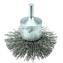 2 3/4″ Diameter - Steel Wire Flared End Brush - Industrial Tool & Supply