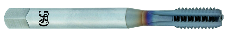 1-8 Dia. - H5 - 5 FL - VC10- TiCN - Bottoming - Straight Flute Tap - Industrial Tool & Supply