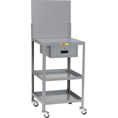 Little Giant - Mobile Work Stands Type: Shop Desk Width (Inch): 24 - Industrial Tool & Supply