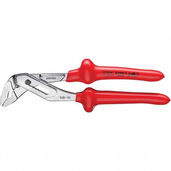 Gedore - Tongue & Groove Pliers Type: Quick-Adjusting Pliers Overall Length Range: 9" - 11.9" - Industrial Tool & Supply