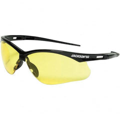 Jackson Safety - Safety Glasses Type: Safety Lens Color Family: Amber - Industrial Tool & Supply