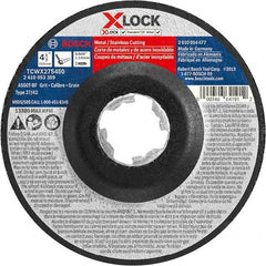 Bosch - Cutoff Wheels Tool Compatibility: GWX10-45DE, GWX10-45E, GWX10-45PE, GWX13-50, GWX13-50VSP,GWX18V-50PCN Wheel Diameter (Inch): 4-1/2 - Industrial Tool & Supply