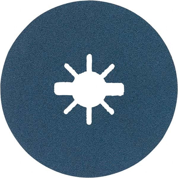 Bosch - Fiber Discs Disc Diameter (Inch): 4-1/2 Abrasive Material: Zirconia Alumina - Industrial Tool & Supply