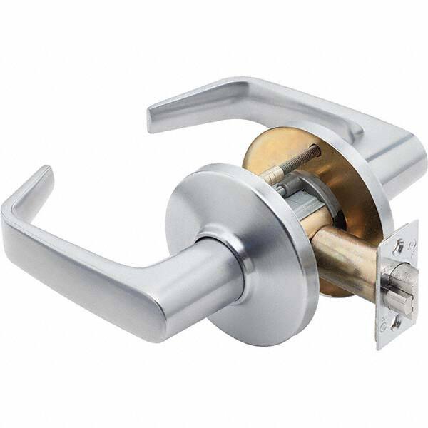 Best - Privacy Lever Lockset for 1-3/4 to 2-1/8" Thick Doors - Industrial Tool & Supply