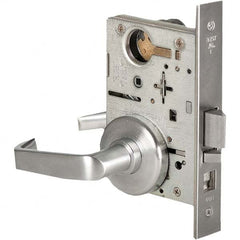 Best - Office Lever Lockset for 1-3/4" Thick Doors - Industrial Tool & Supply