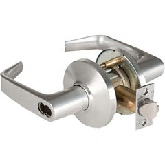 Best - Storeroom Lever Lockset for 1-3/4 to 2-1/4" Thick Doors - Industrial Tool & Supply