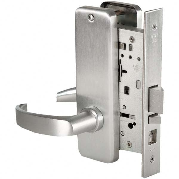Best - Storeroom Lever Lockset for 1-3/4" Thick Doors - Industrial Tool & Supply