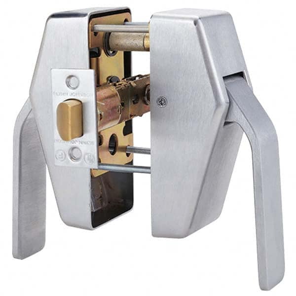 Schlage - 2-5/8" Long x 2-9/16" Wide, All Metal Chasie, Steel Door Pull - Industrial Tool & Supply