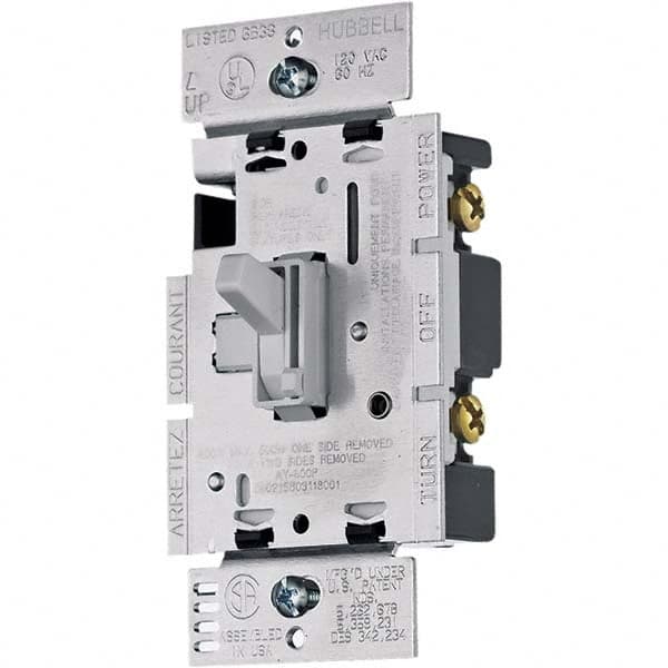 Bryant Electric - Wall & Dimmer Light Switches Switch Type: Dimmer Switch Operation: Toggle - Industrial Tool & Supply