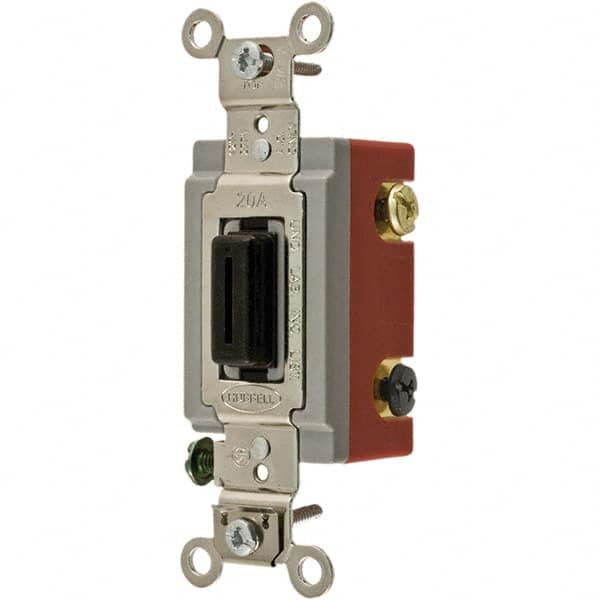 Bryant Electric - Key Switches Switch Type: 6 Tumbler Switch Sequence: On-Off - Industrial Tool & Supply