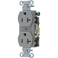 Bryant Electric - Straight Blade Receptacles Receptacle Type: Duplex Receptacle Grade: Commercial - Industrial Tool & Supply