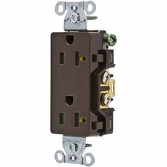 Bryant Electric - Straight Blade Receptacles Receptacle Type: Duplex Receptacle Grade: Commercial - Industrial Tool & Supply