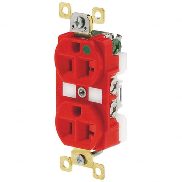 Bryant Electric - Straight Blade Receptacles Receptacle Type: Duplex Receptacle Grade: Hospital - Industrial Tool & Supply