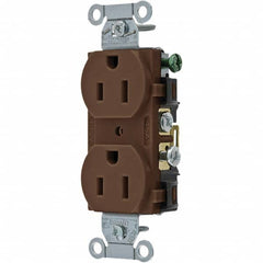 Bryant Electric - Straight Blade Receptacles Receptacle Type: Duplex Receptacle Grade: Commercial - Industrial Tool & Supply