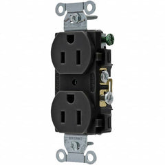 Bryant Electric - Straight Blade Receptacles Receptacle Type: Duplex Receptacle Grade: Commercial - Industrial Tool & Supply