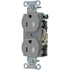 Bryant Electric - Straight Blade Receptacles Receptacle Type: Duplex Receptacle Grade: Commercial - Industrial Tool & Supply