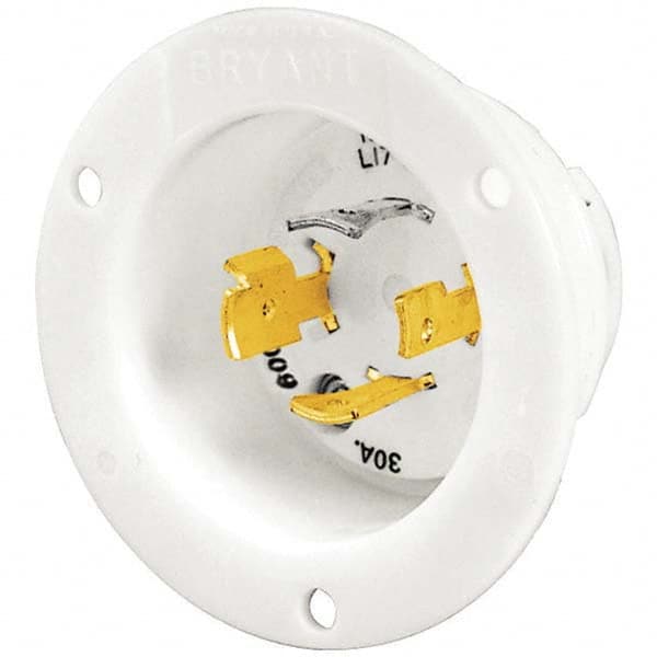 Bryant Electric - Twist Lock Plugs & Connectors Connector Type: Inlet Grade: Industrial - Industrial Tool & Supply