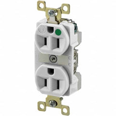 Bryant Electric - Straight Blade Receptacles Receptacle Type: Duplex Receptacle Grade: Hospital - Industrial Tool & Supply