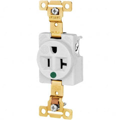 Bryant Electric - Straight Blade Receptacles Receptacle Type: Single Receptacle Grade: Hospital - Industrial Tool & Supply