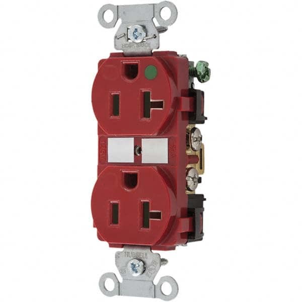 Bryant Electric - Straight Blade Receptacles Receptacle Type: Duplex Receptacle Grade: Hospital - Industrial Tool & Supply
