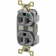 Bryant Electric - Straight Blade Receptacles Receptacle Type: Duplex Receptacle Grade: Hospital - Industrial Tool & Supply