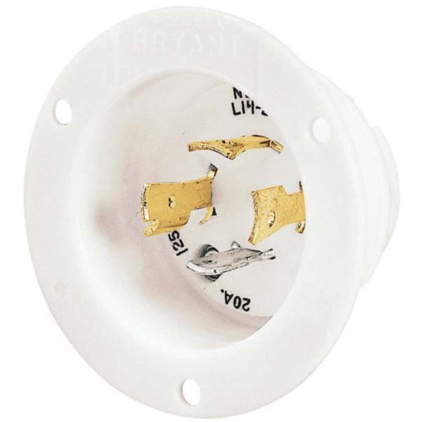 Bryant Electric - Twist Lock Plugs & Connectors Connector Type: Inlet Grade: Industrial - Industrial Tool & Supply