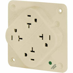 Bryant Electric - Straight Blade Receptacles Receptacle Type: Fourplex Receptacle Grade: Hospital - Industrial Tool & Supply