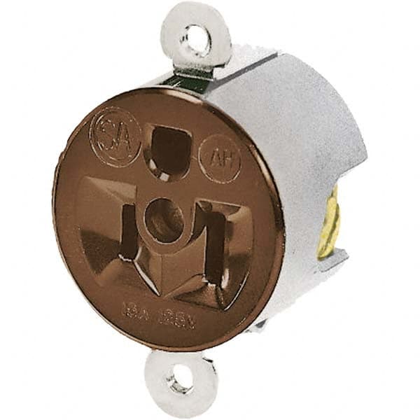 Bryant Electric - Straight Blade Receptacles Receptacle Type: Single Receptacle Grade: Industrial - Industrial Tool & Supply