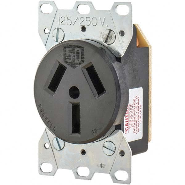 Bryant Electric - Straight Blade Receptacles Receptacle Type: Single Receptacle Grade: Industrial - Industrial Tool & Supply