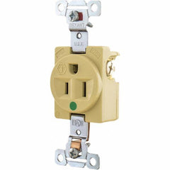 Bryant Electric - Straight Blade Receptacles Receptacle Type: Single Receptacle Grade: Hospital - Industrial Tool & Supply