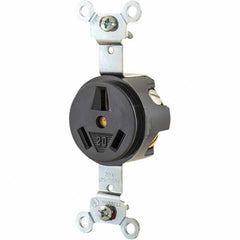 Bryant Electric - Straight Blade Receptacles Receptacle Type: Single Receptacle Grade: Industrial - Industrial Tool & Supply