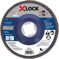 Bosch - Flap Discs Abrasive Type: Coated Flap Disc Type: Type 27 - Industrial Tool & Supply