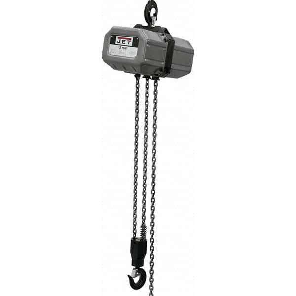 Jet - Electric Hoists Type: Electric Hoist Load Capacity (Ton): 2 - Industrial Tool & Supply
