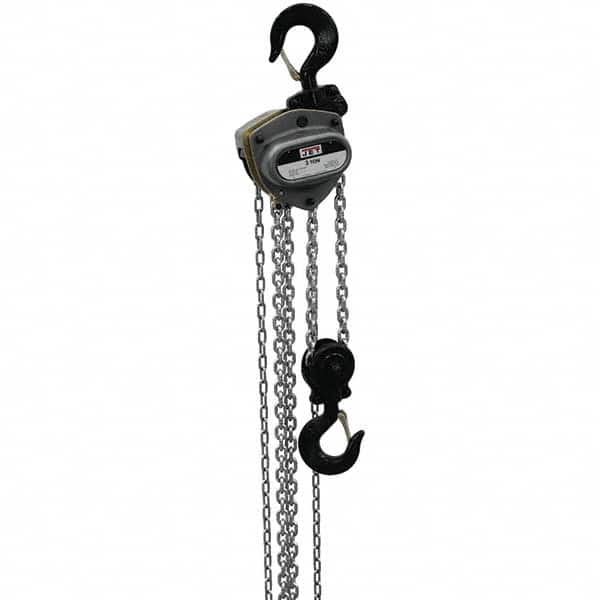 Jet - 6,000 Lb Capacity, 100' Lift Height, Manual Chain Hoist - Industrial Tool & Supply