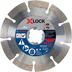 Bosch - Wet & Dry-Cut Saw Blades Blade Diameter (Inch): 4-1/2 Blade Material: Diamond-Tipped - Industrial Tool & Supply