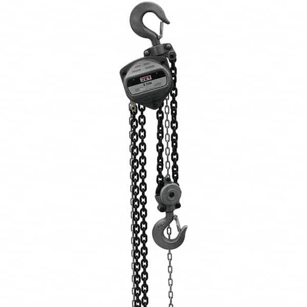 Jet - 10,000 Lb Capacity, 40' Lift Height, Manual Chain Hoist - Industrial Tool & Supply