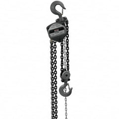 Jet - 10,000 Lb Capacity, 40' Lift Height, Manual Chain Hoist - Industrial Tool & Supply