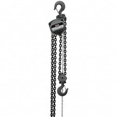Jet - 10,000 Lb Capacity, 50' Lift Height, Manual Chain Hoist - Industrial Tool & Supply