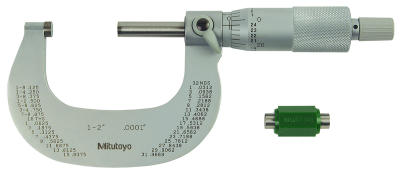 1-2" MICROMETER - Industrial Tool & Supply